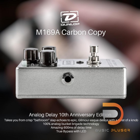 Jim Dunlop MXR M169A Carbon Copy Analog Delay 10th